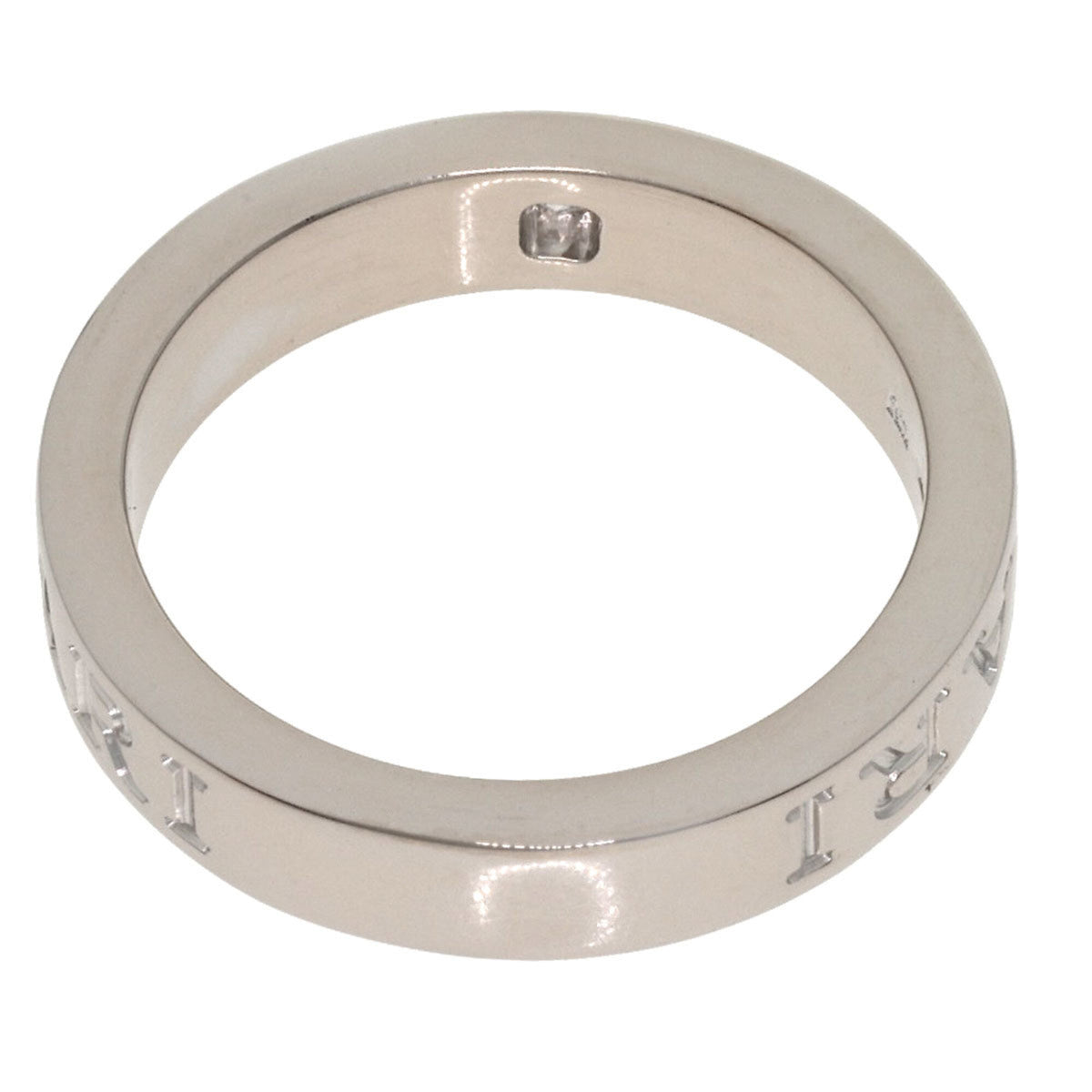 Bvlgari White Gold (18K) Band Ring (Pre-Owned)