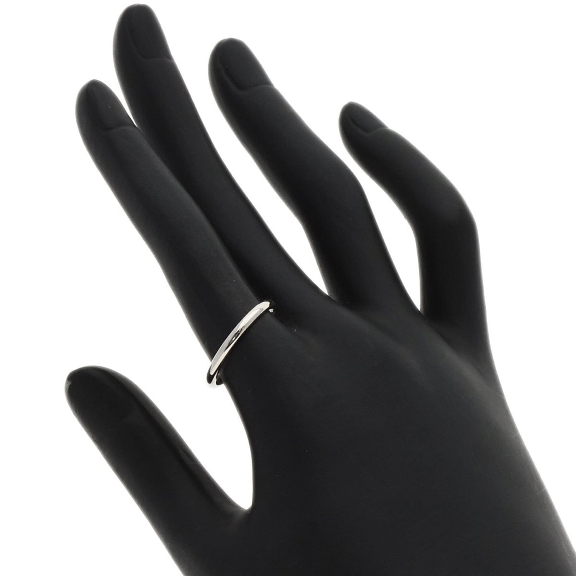 Cartier Platinum 950 Band Ring (Pre-Owned)