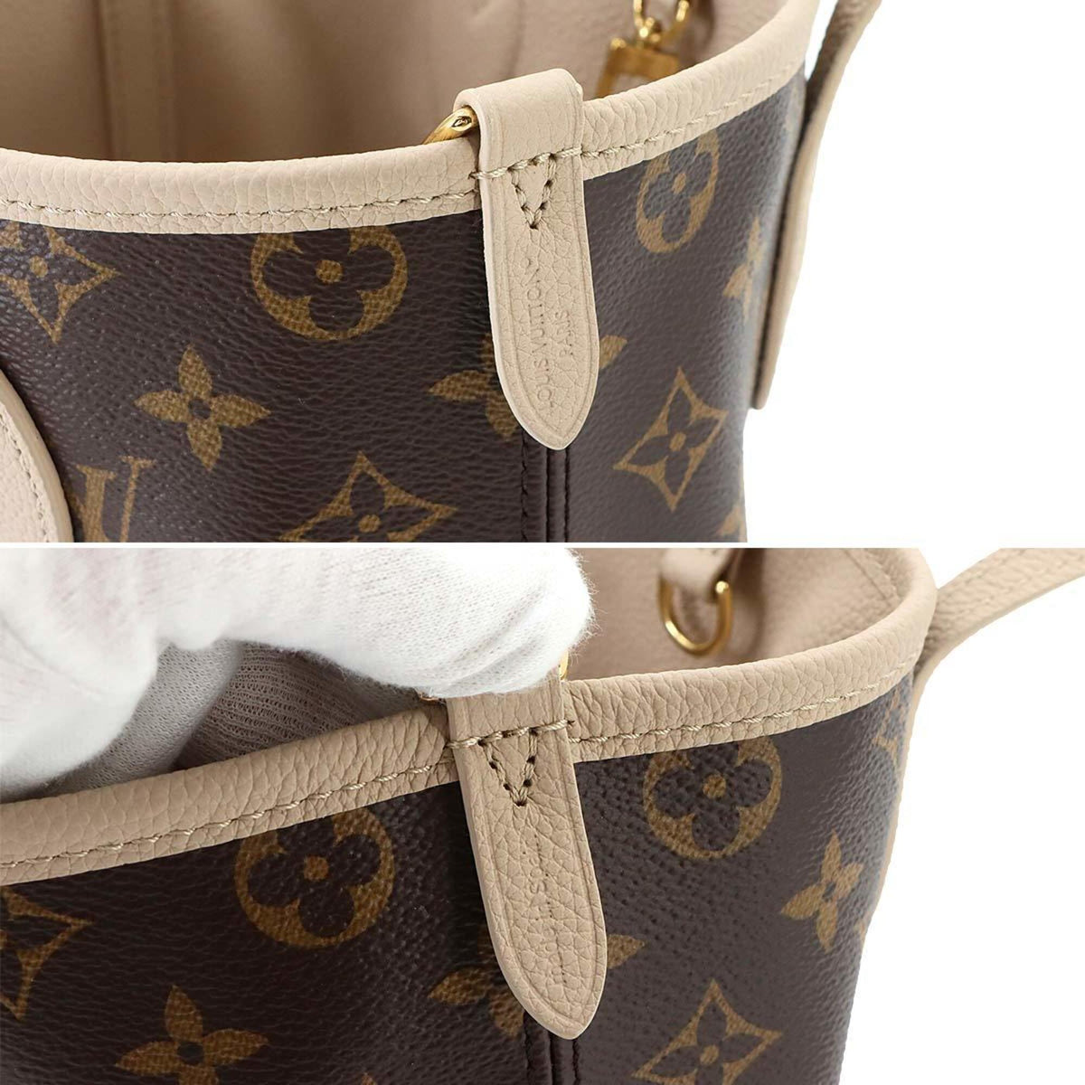 Louis Vuitton Monogram Leather Monogram Handbag Pouch (Pre-Owned)