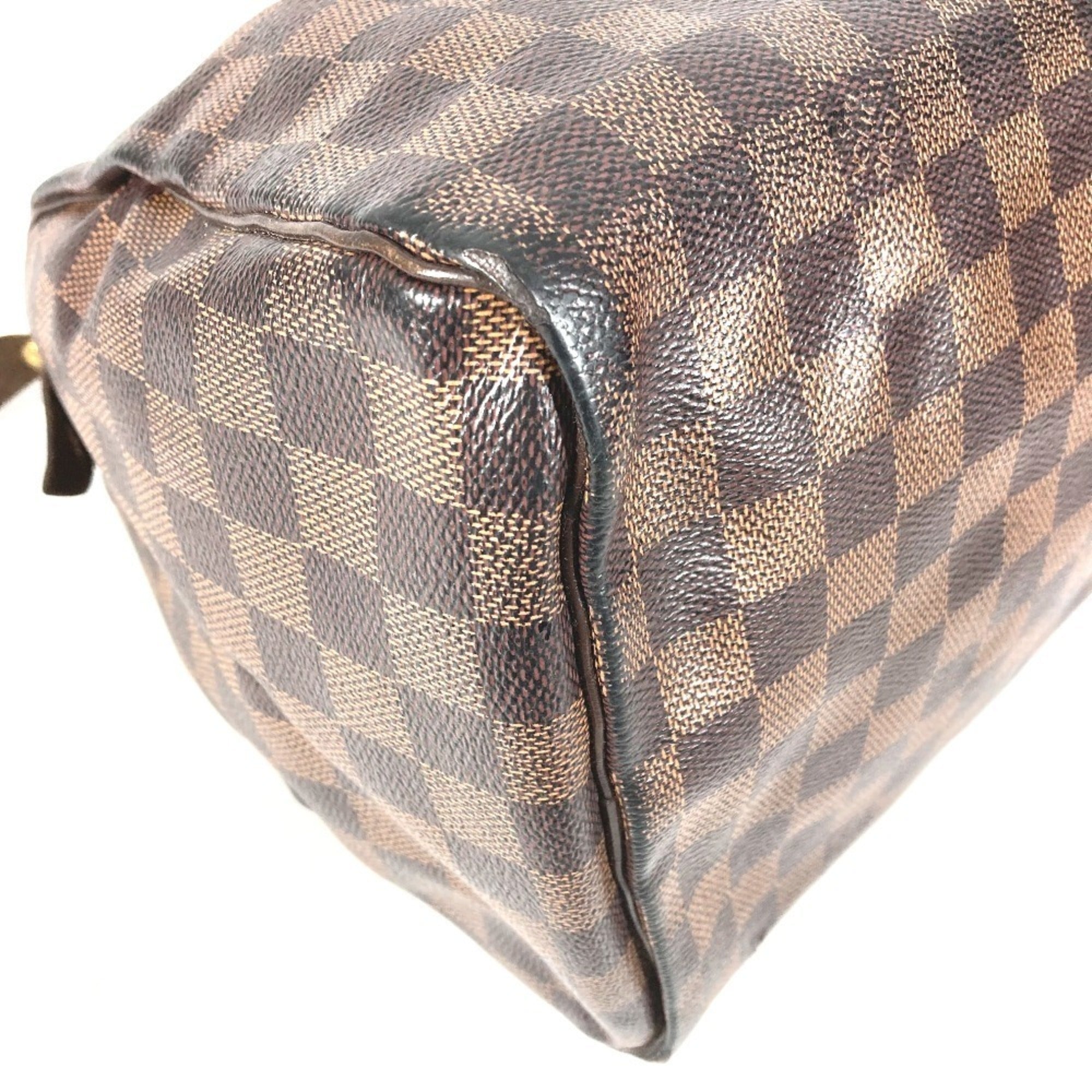Louis Vuitton Brown Damier Canvas Boston Bag Handbag (Pre-Owned)