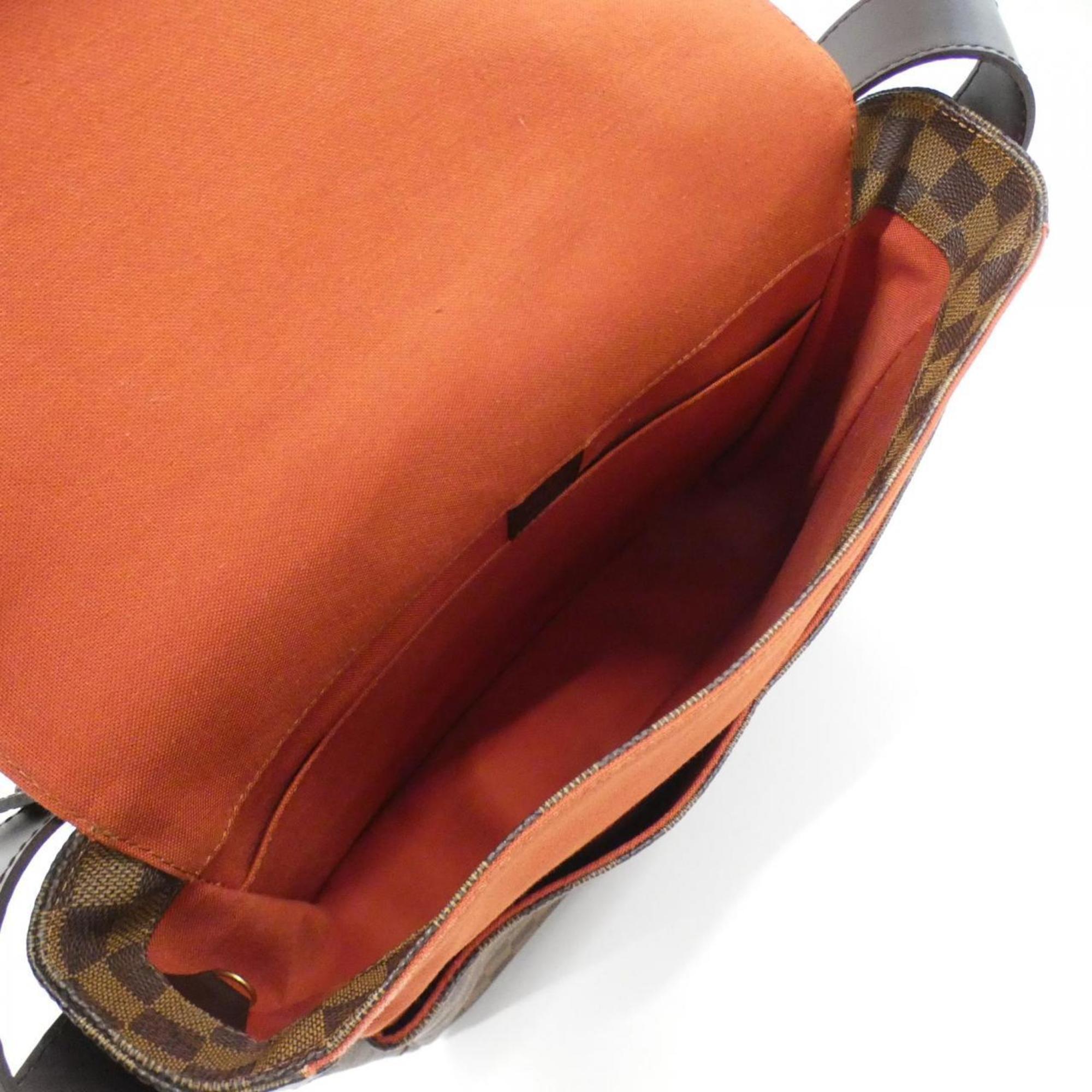 Louis Vuitton Ebene Coated Canvas Shoulder Bag (Pre-Owned)
