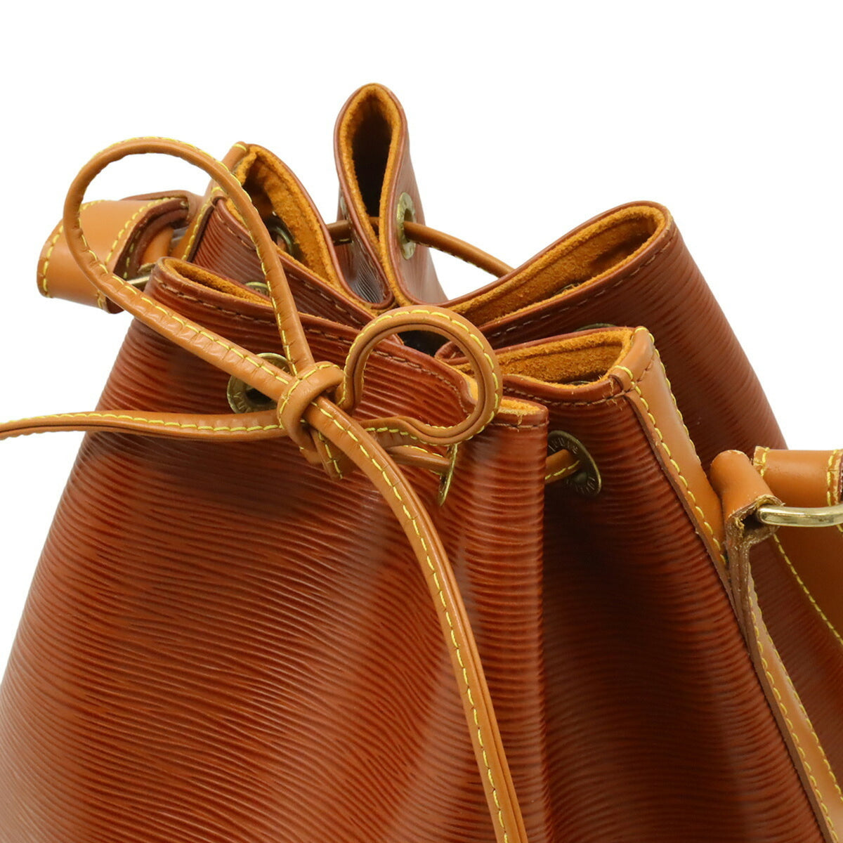 Louis Vuitton Brown Leather Shoulder Bag (Pre-Owned)