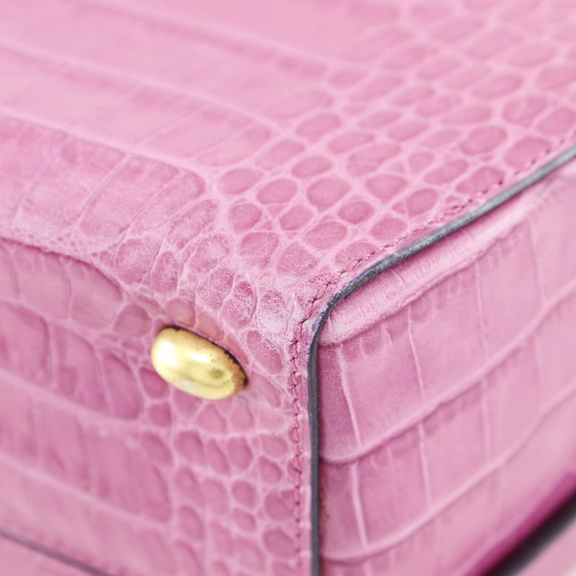 Celine Pink Leather Handbag (Pre-Owned)