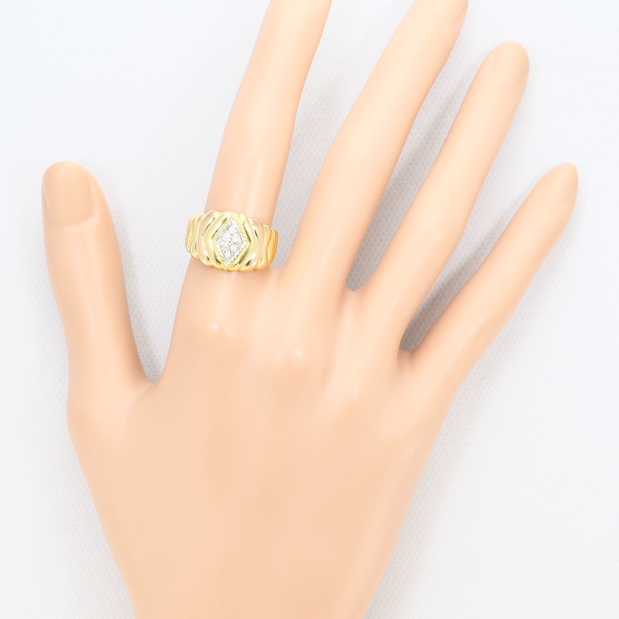 Unbranded Pink Gold Platinum Yellow Gold Yellow Gold (18K) Pink Gold (18K) Platinum 900 Band Ring (Pre-Owned)