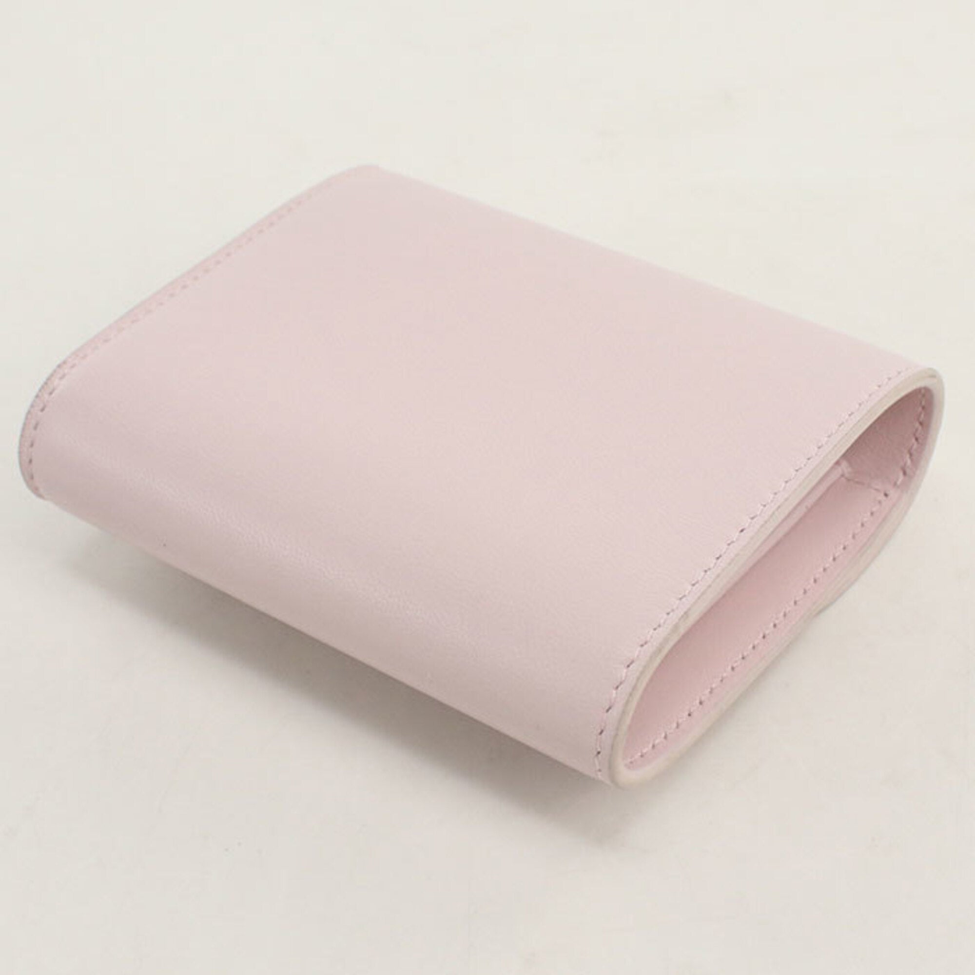 Celine Pink Leather Wallet (Tri-Fold) (Pre-Owned)