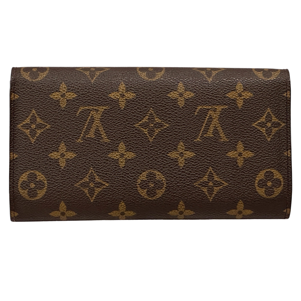 Louis Vuitton Brown Monogram Monogram Long Wallet (Tri-Fold) (Pre-Owned)