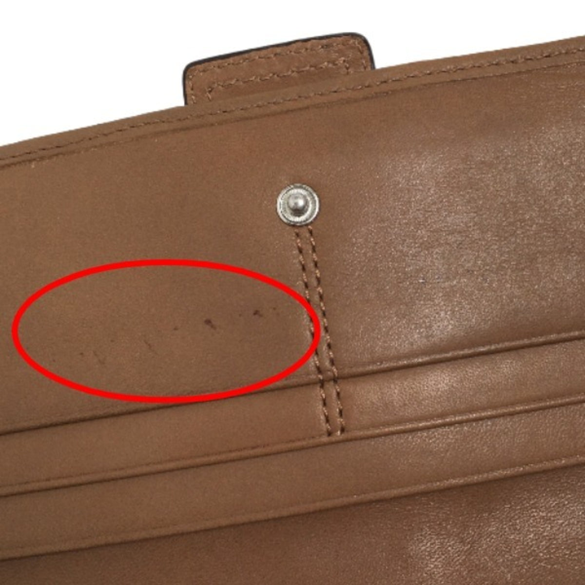 Coach Brown Long Wallet (Bi-Fold) (Pre-Owned)