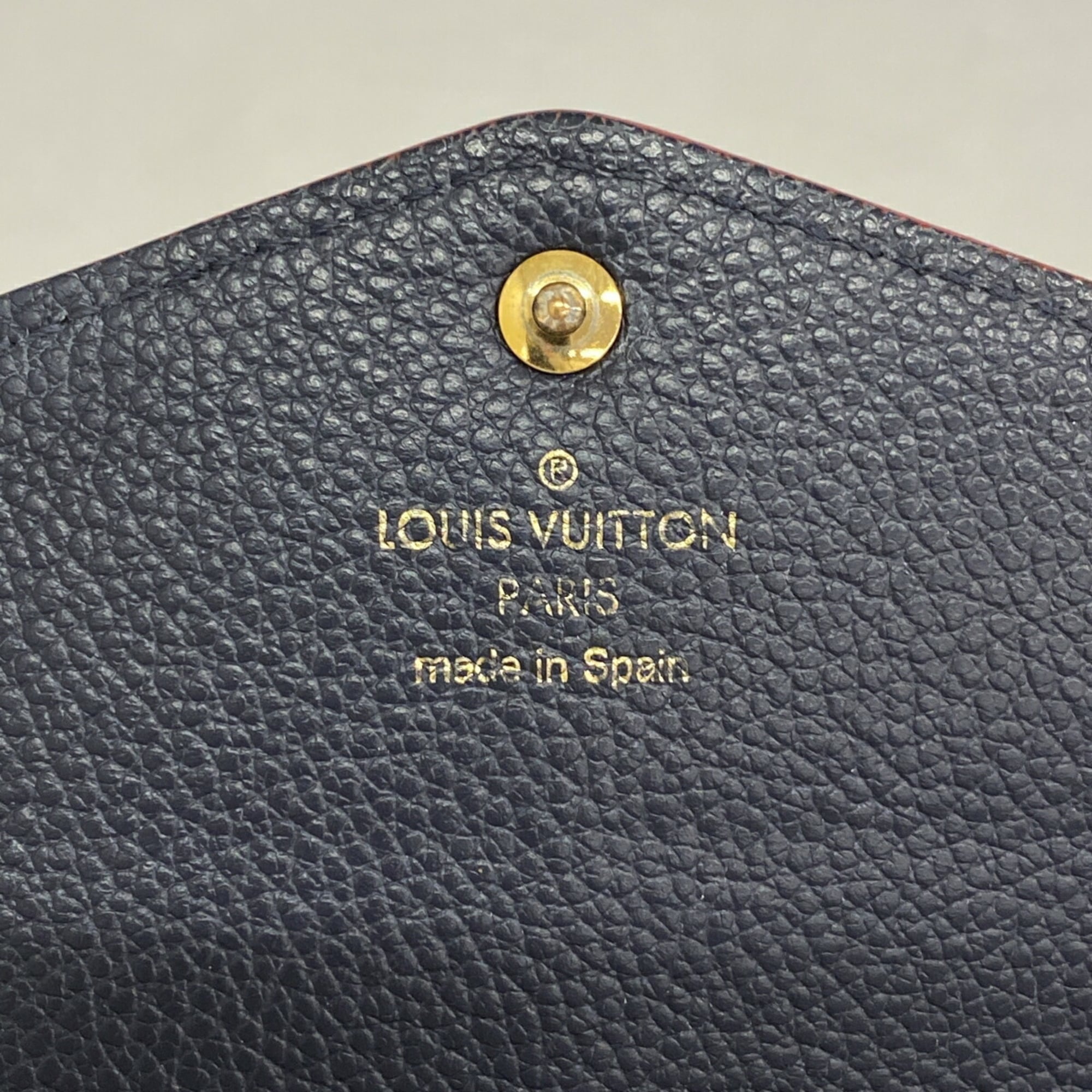 Louis Vuitton Marine Rouge Long Wallet (Bi-Fold) (Pre-Owned)