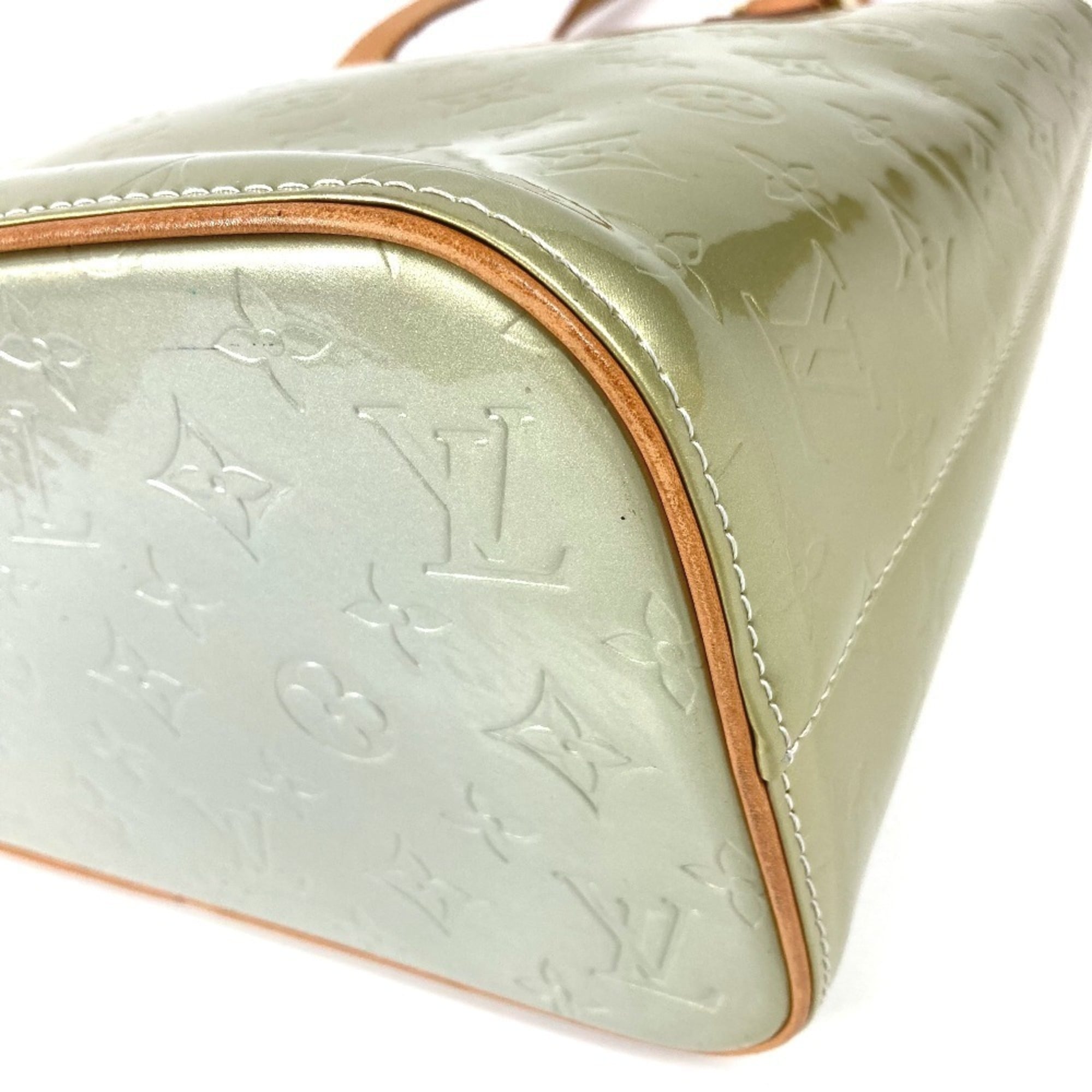Louis Vuitton Monogram Vernis Gray Gris Monogram Vernis Shoulder Bag (Pre-Owned)