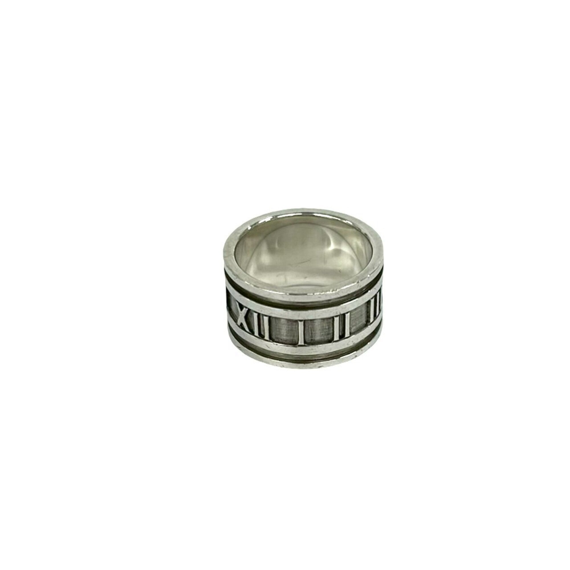 Tiffany Silver Silver 925 Band Ring (Pre-Owned)