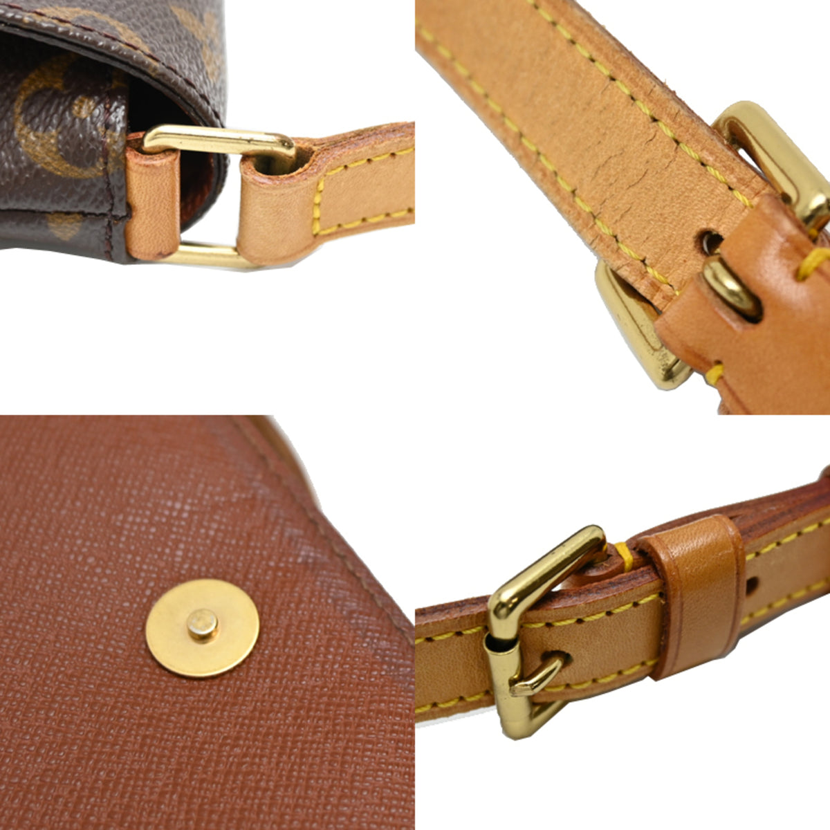 Louis Vuitton Brown Monogram Shoulder Bag (Pre-Owned)