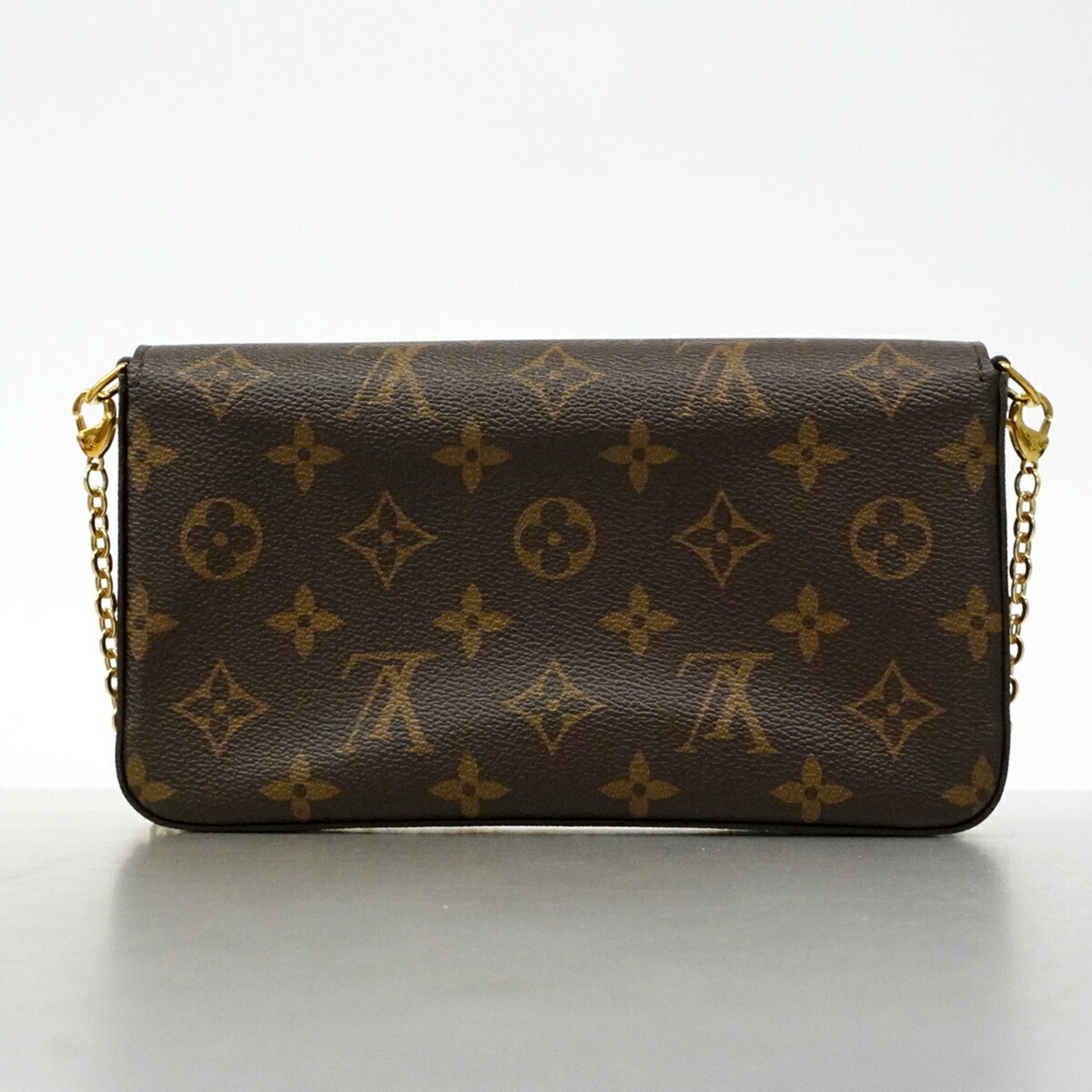 Louis Vuitton Fuchsia Chain/Shoulder Wallet (Pre-Owned)