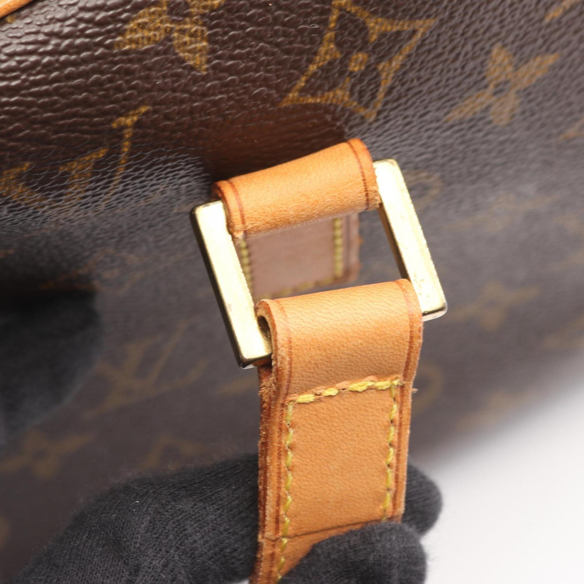 Louis Vuitton Brown Monogram Coated Canvas Handbag Shoulder Bag (Pre-Owned)