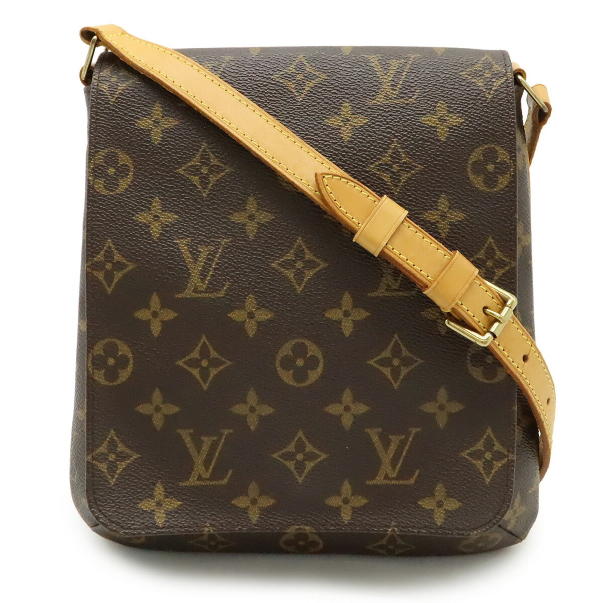 Louis Vuitton Black Brown Monogram Monogram Shoulder Bag (Pre-Owned)