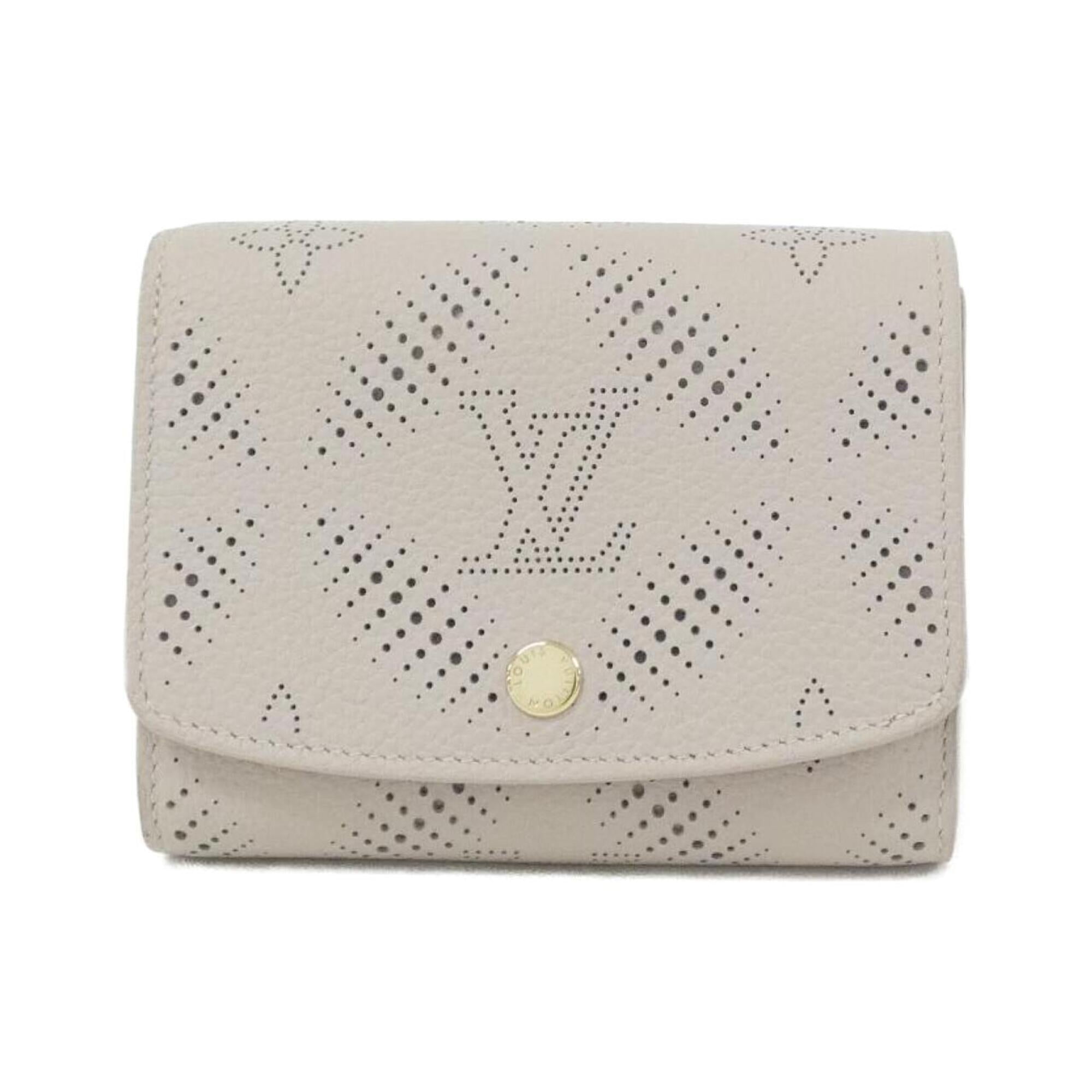 Louis Vuitton Beige Leather Wallet (Bi-Fold) (Pre-Owned)