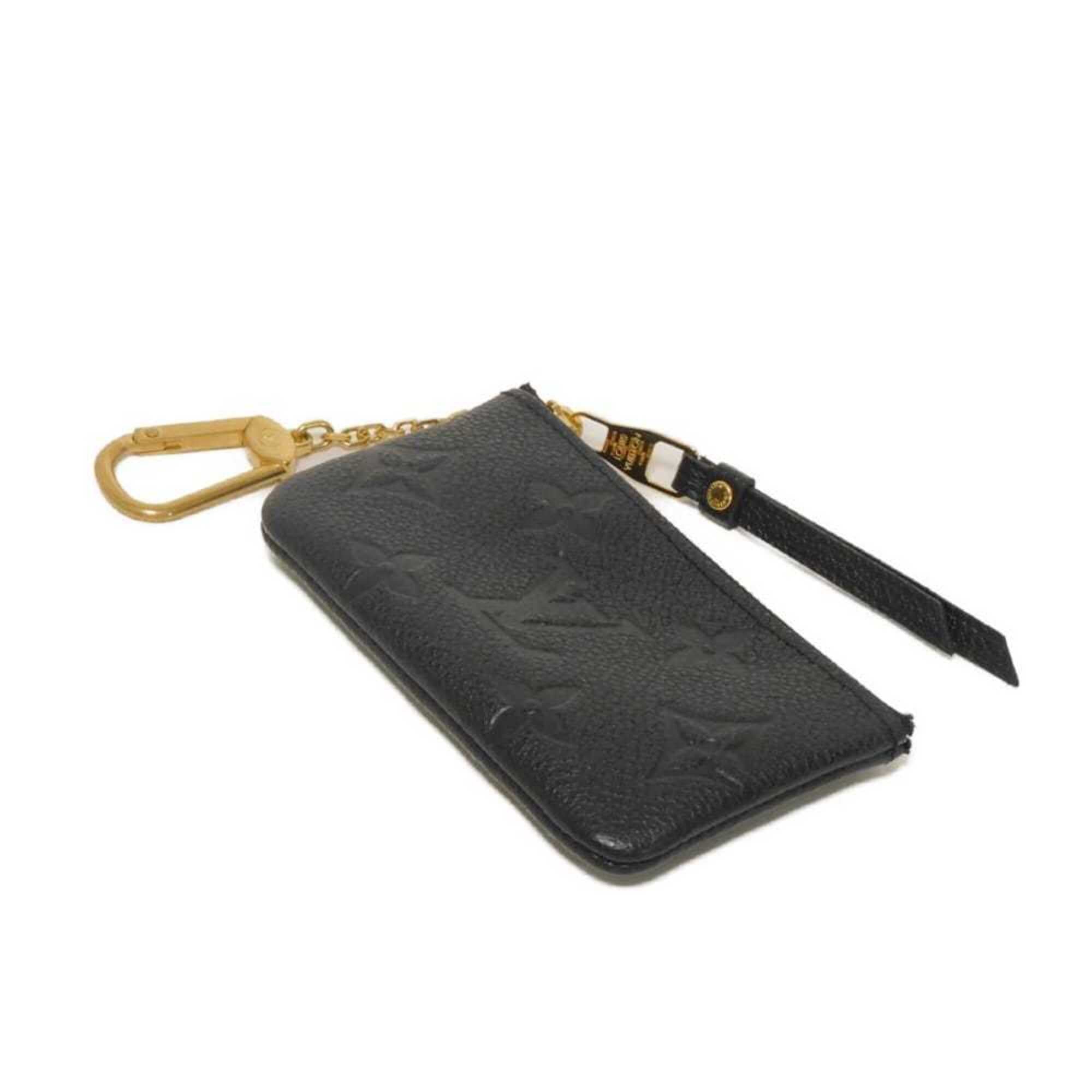 Louis Vuitton Black Noir Monogram Empreinte Leather Coin Purse/Coin Case (Pre-Owned)