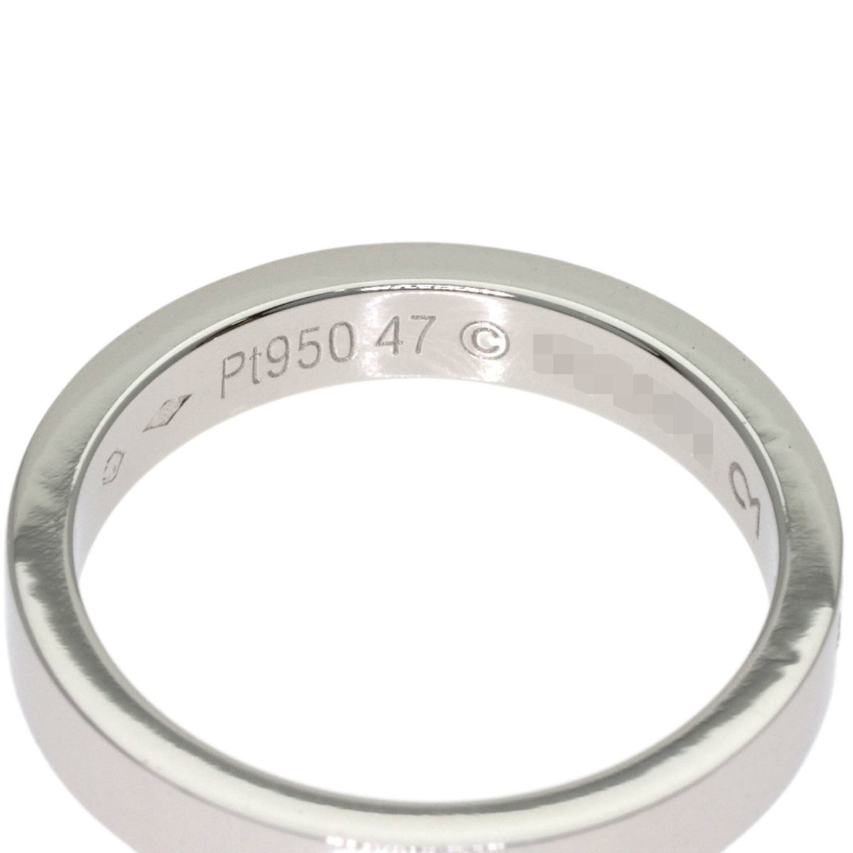 Cartier Platinum 950 Band Ring (Pre-Owned)