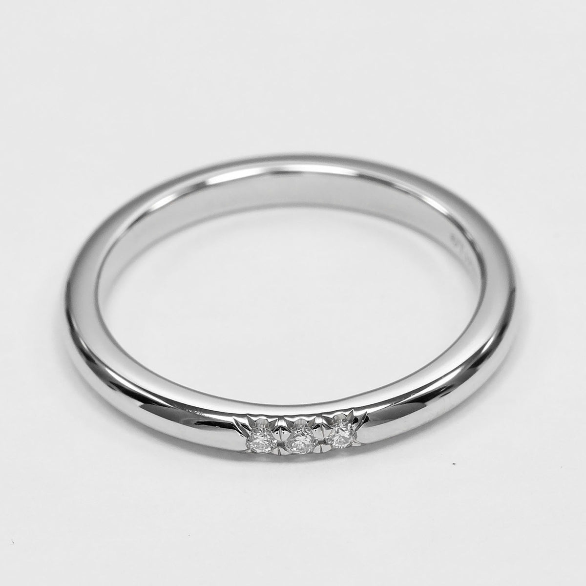 Tiffany Platinum 950 Band Ring (Pre-Owned)