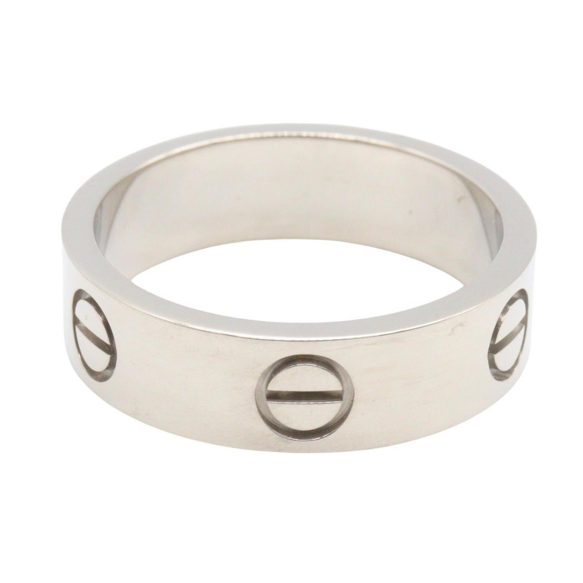Cartier White Gold White Gold (18K) Band Ring (Pre-Owned)