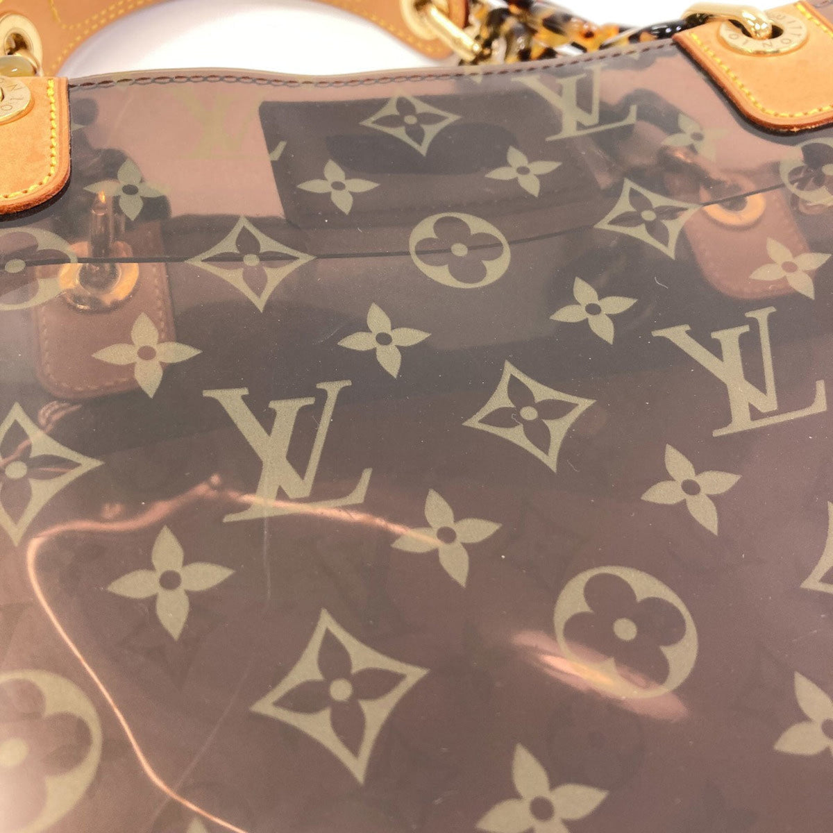 Louis Vuitton Monogram Pvc Leather Tote Bag (Pre-Owned)