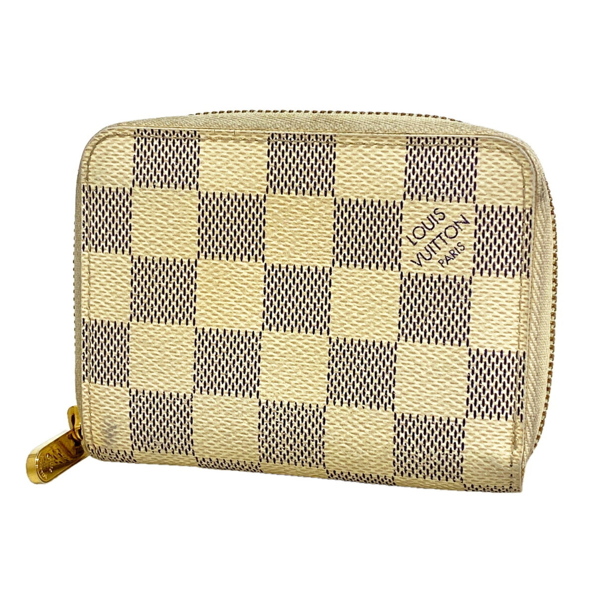 Louis Vuitton White Coin Purse/Coin Case (Pre-Owned)