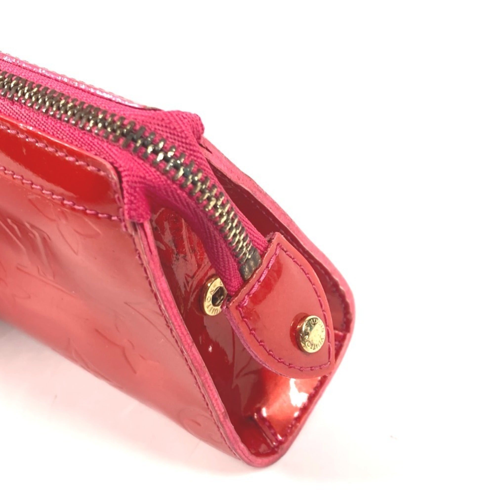 Louis Vuitton Monogram Vernis Pink Rose Pop Monogram Vernis Pouch (Pre-Owned)