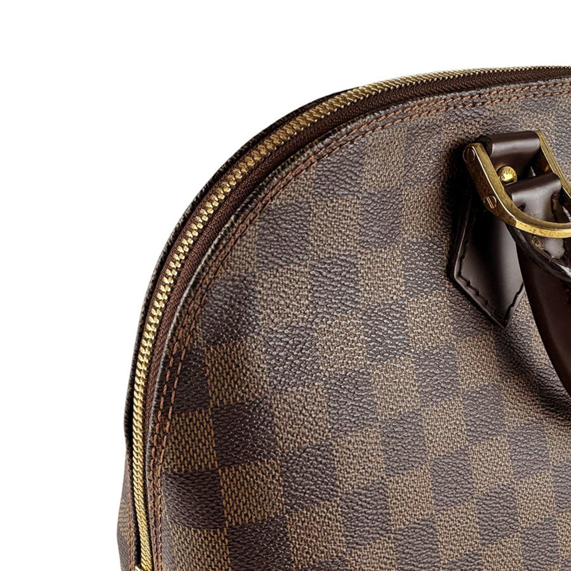 Louis Vuitton Damier Canvas Ebene Damier Canvas Handbag (Pre-Owned)