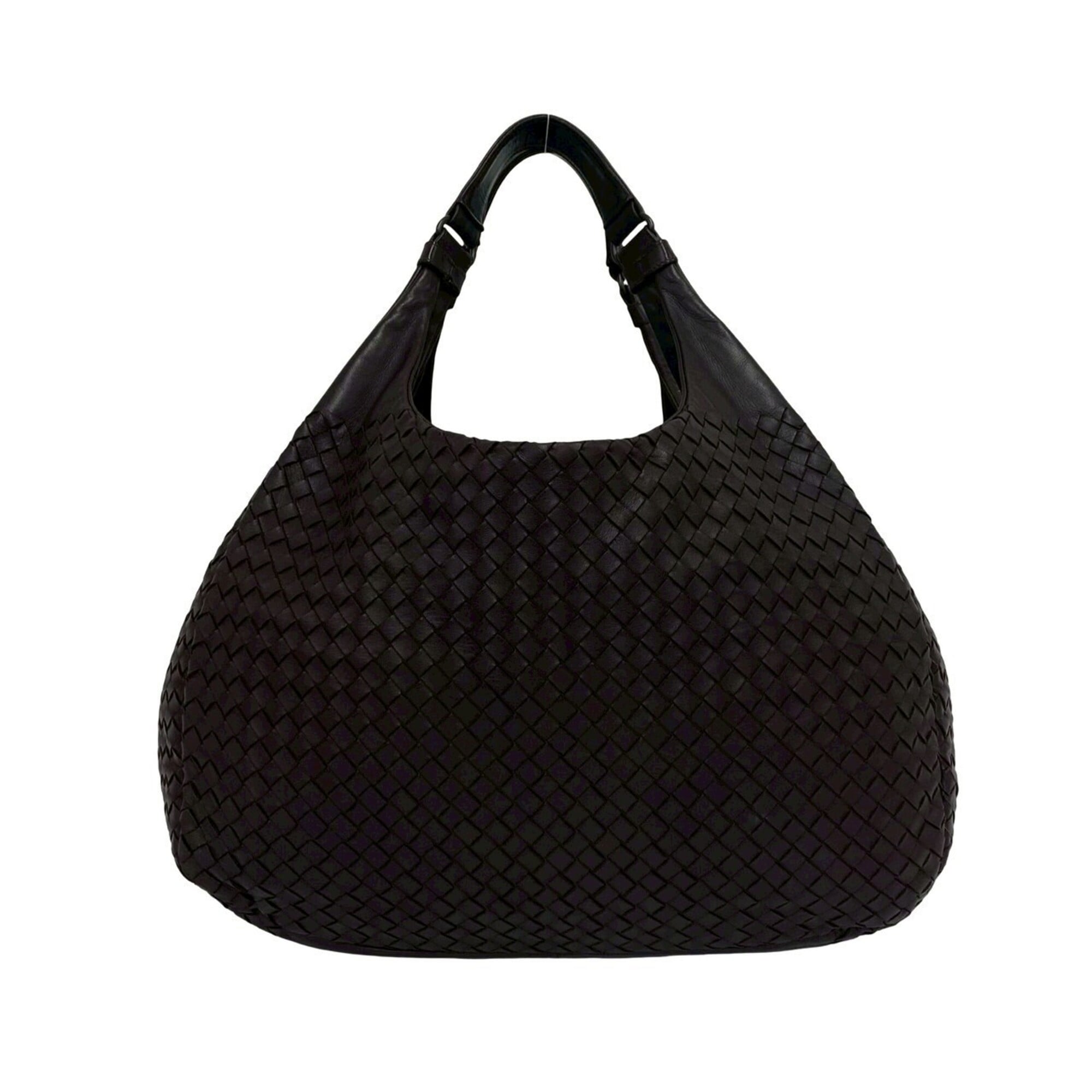 Bottega Veneta Brown Leather Shoulder Bag Tote Bag (Pre-Owned)