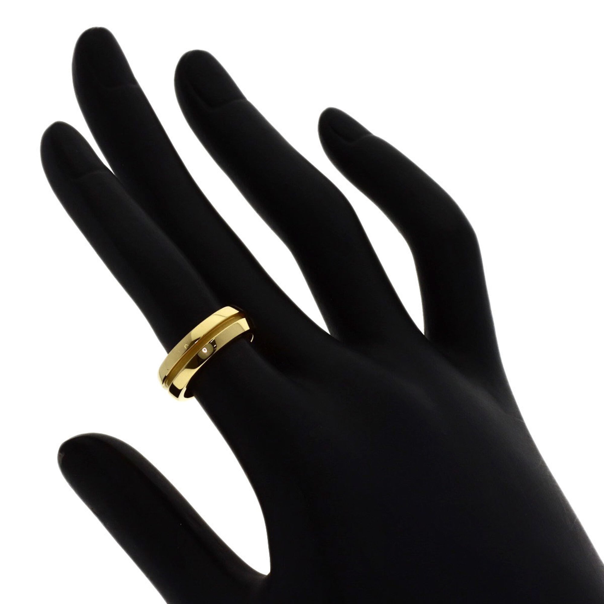 Tiffany Yellow Gold (18K) Band Ring (Pre-Owned)