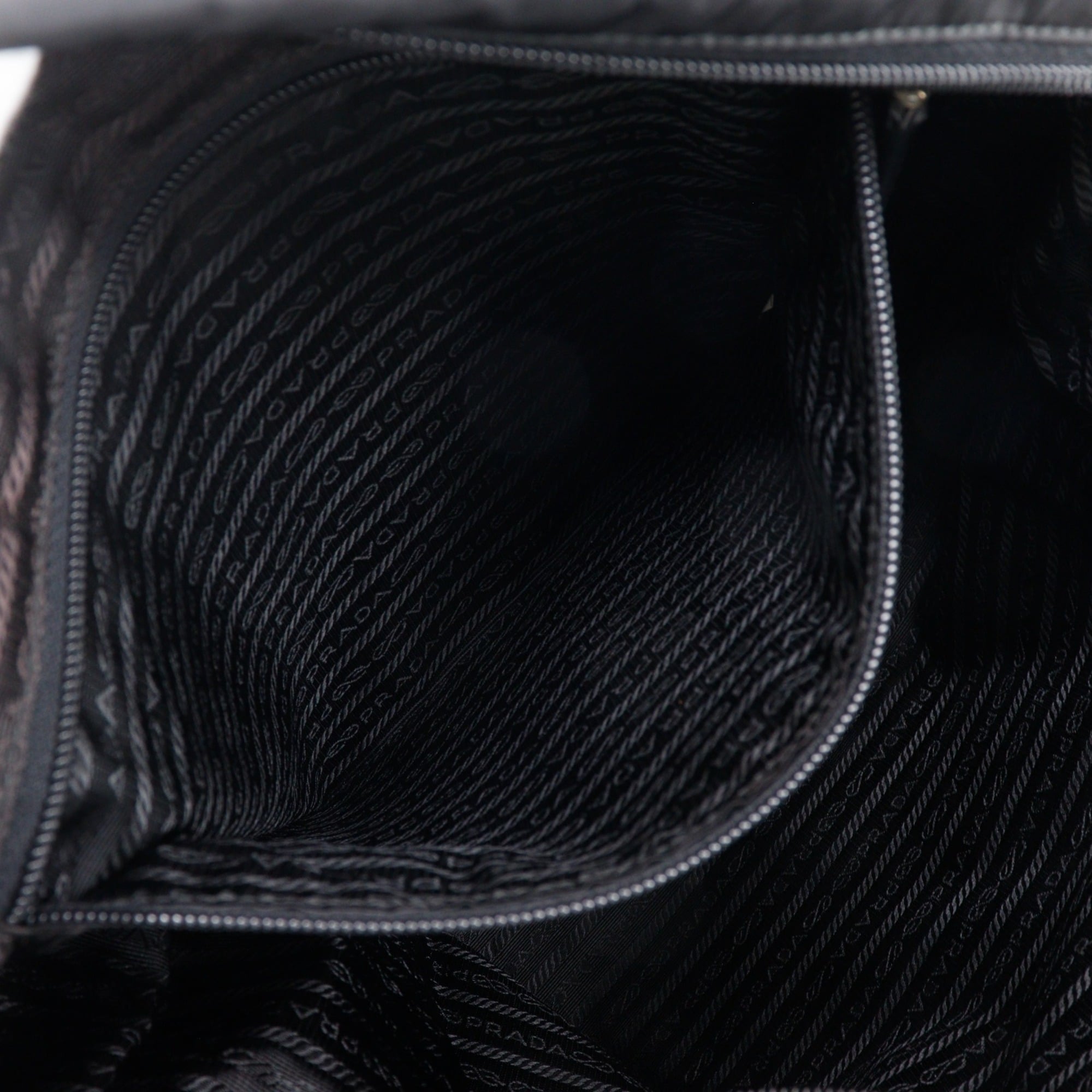 Prada Black Nylon Boston Bag Tote Bag (Pre-Owned)