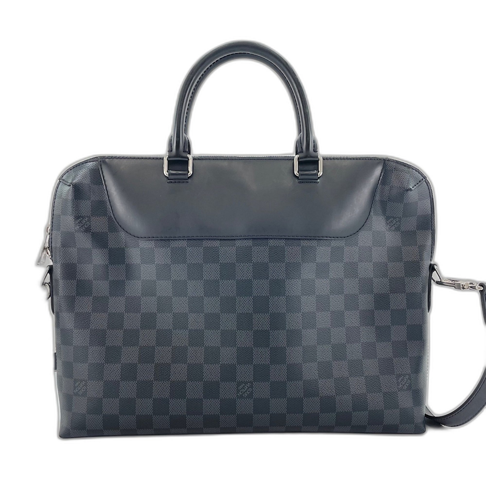 Louis Vuitton Black Handbag (Pre-Owned)