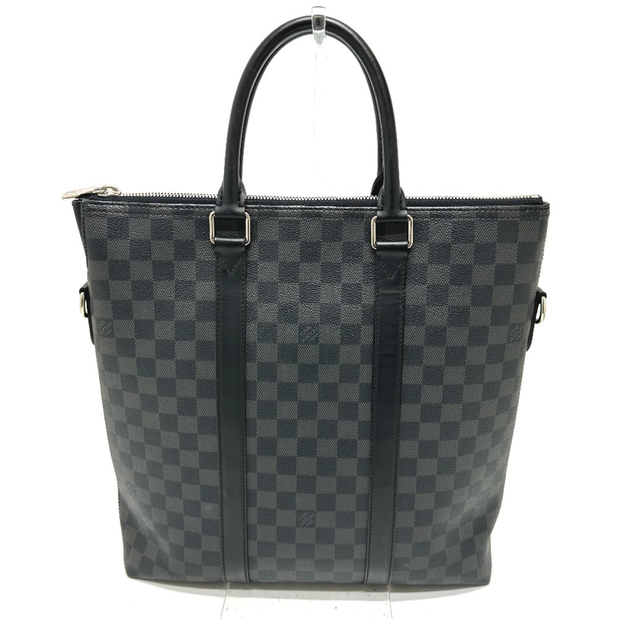 Louis Vuitton Damier Graphite Black Galle Damier Graphite Tote Bag (Pre-Owned)