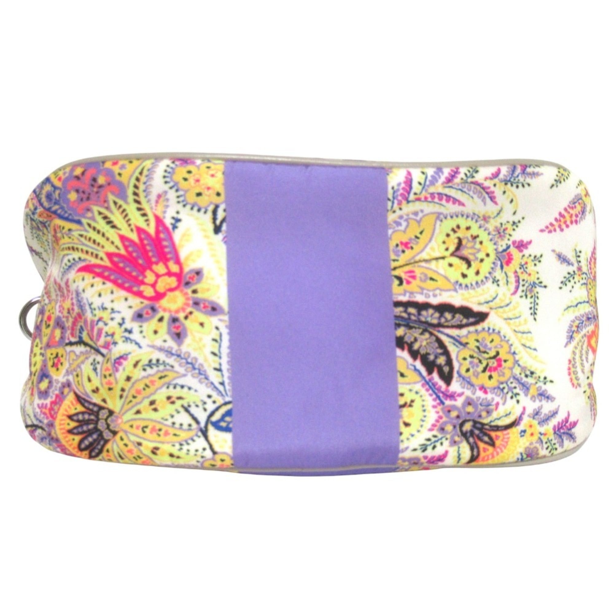 Etro Beige Multi-Color Nylon Shoulder Bag (Pre-Owned)