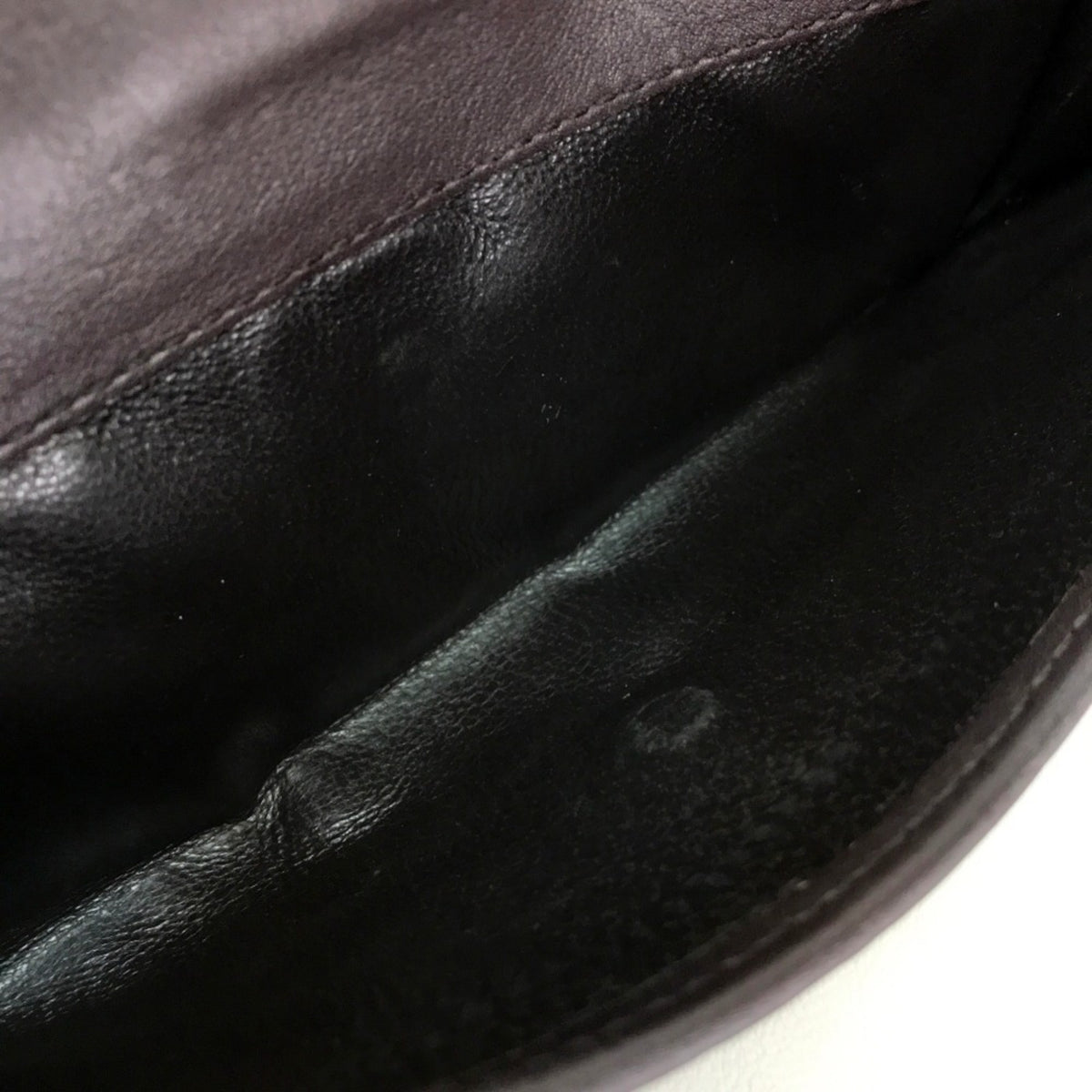Gucci Dark Brown Leather Wallet (Tri-Fold) (Pre-Owned)