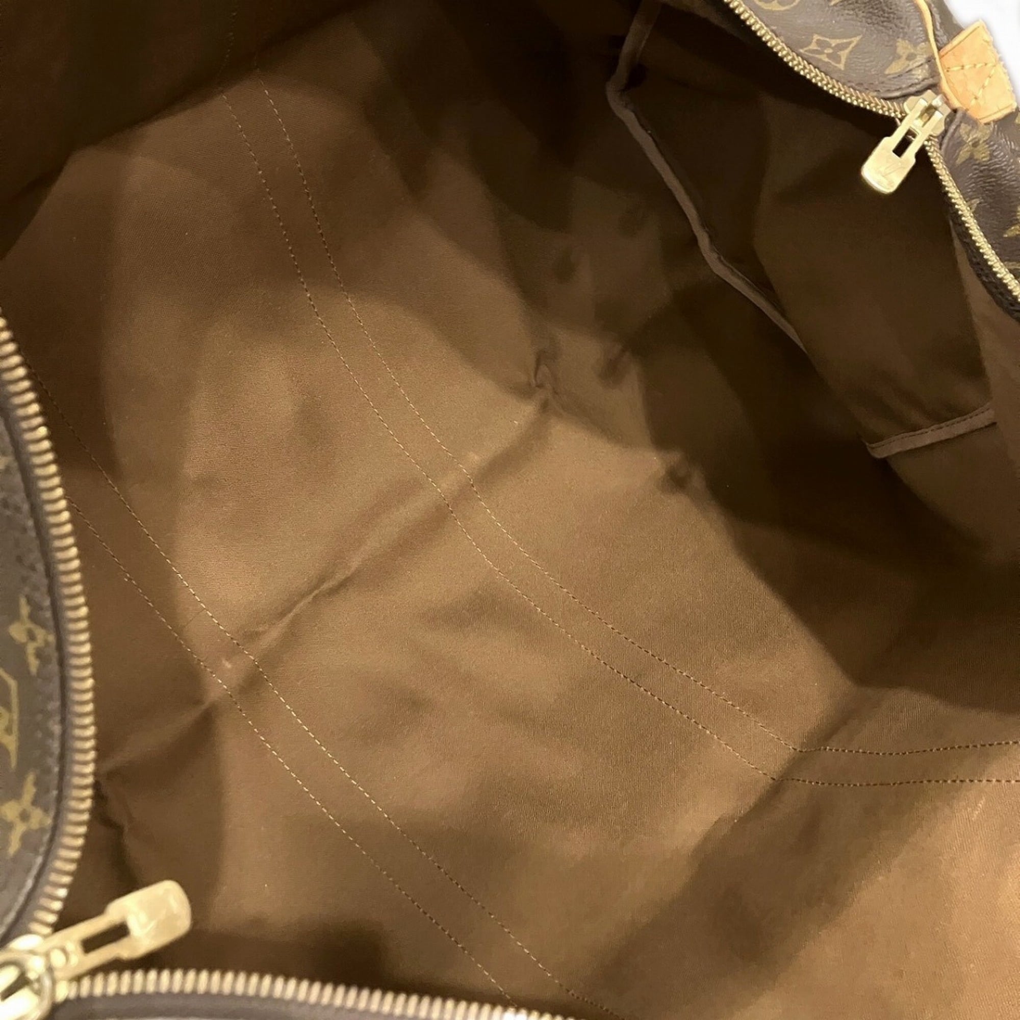 Louis Vuitton Brown Monogram Boston Bag (Pre-Owned)