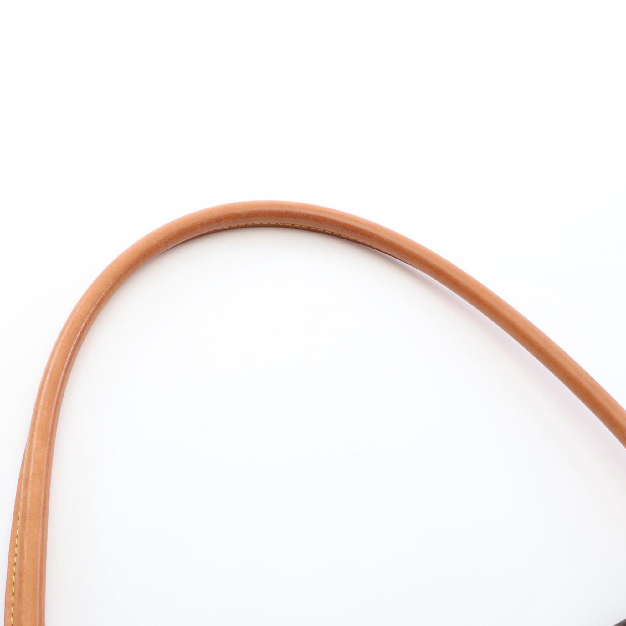 Louis Vuitton Brown Monogram Coated Canvas Leather Handbag Shoulder Bag (Pre-Owned)