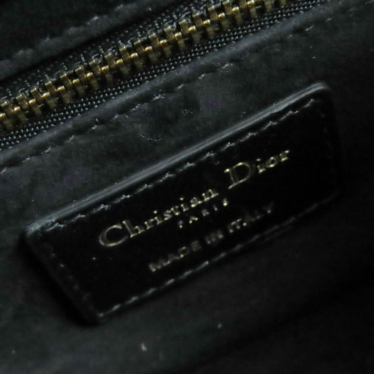 Christian Dior Black Leather Handbag Shoulder Bag (Pre-Owned)