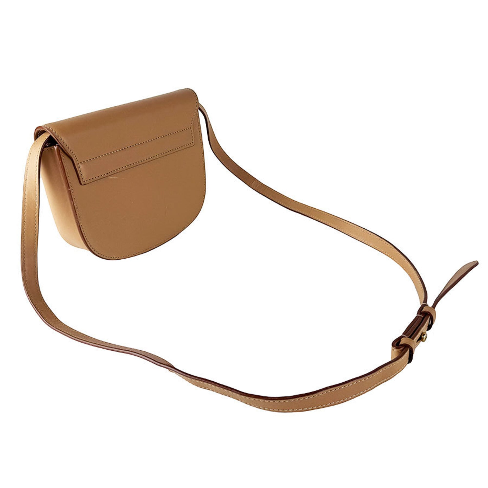 Saint Laurent Beige Leather Shoulder Bag (Pre-Owned)