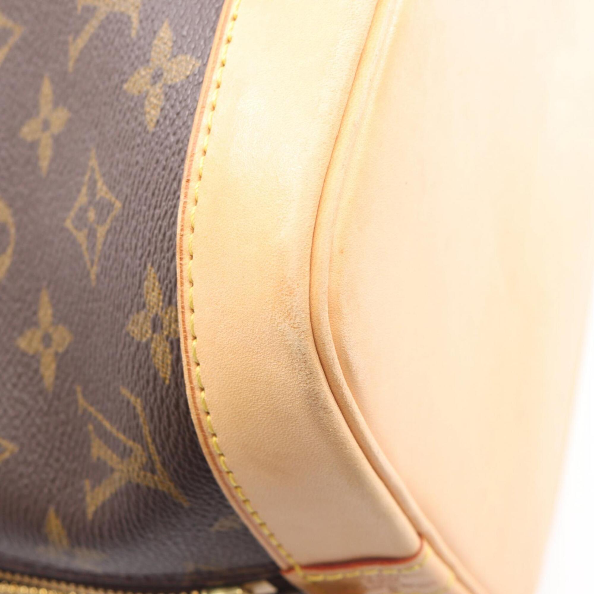 Louis Vuitton Brown Pvc Leather Handbag (Pre-Owned)