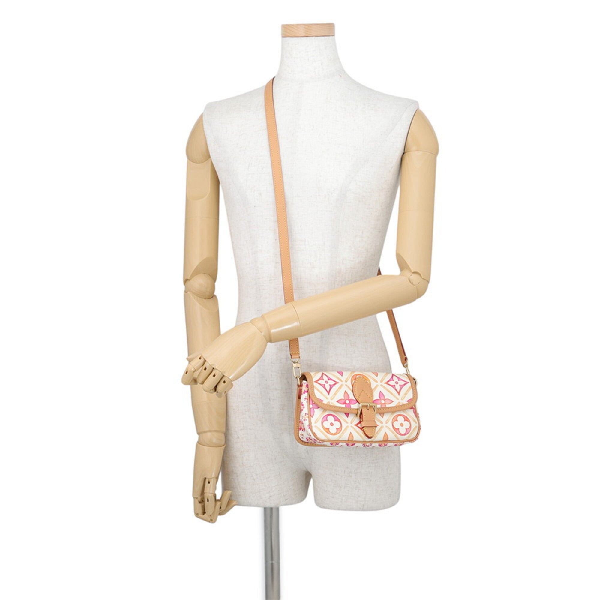 Louis Vuitton Monogram White Monogram Handbag (Pre-Owned)