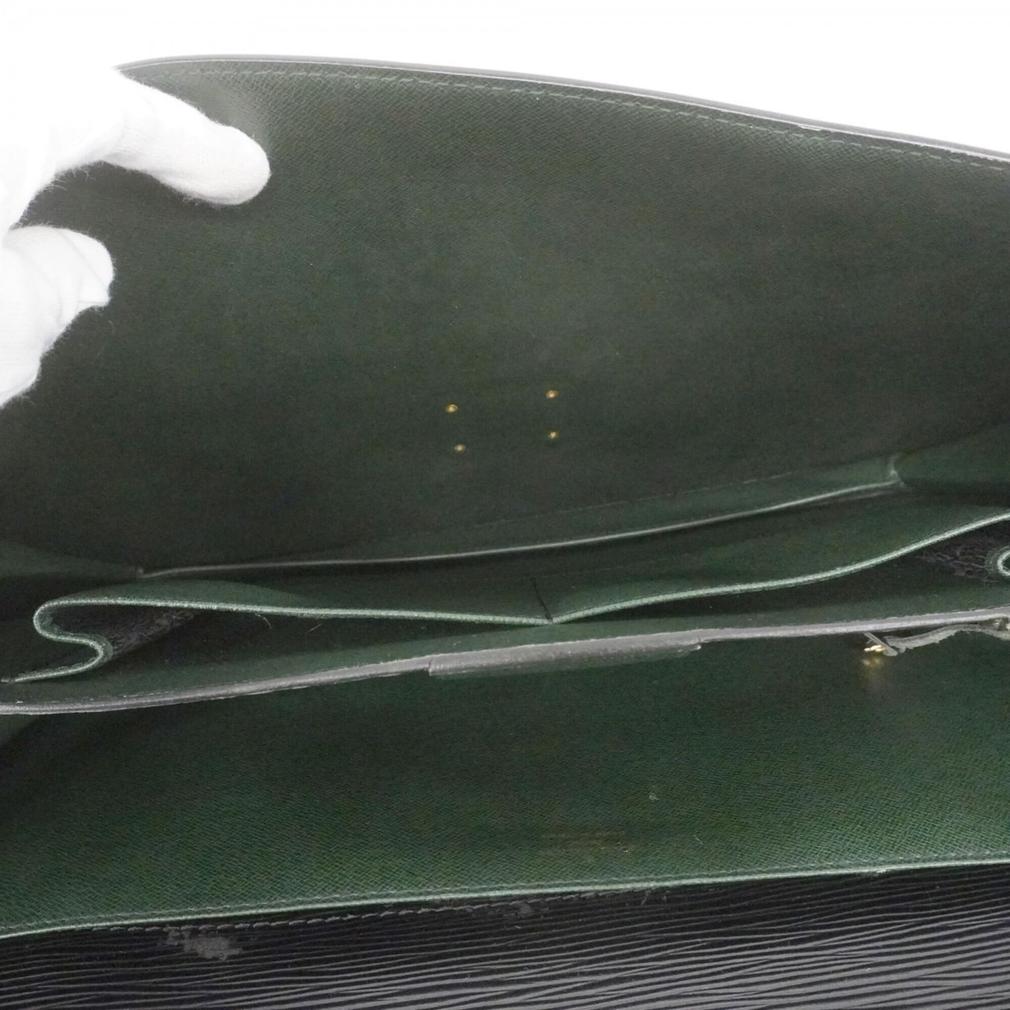 Louis Vuitton Noir Briefcase (Pre-Owned)