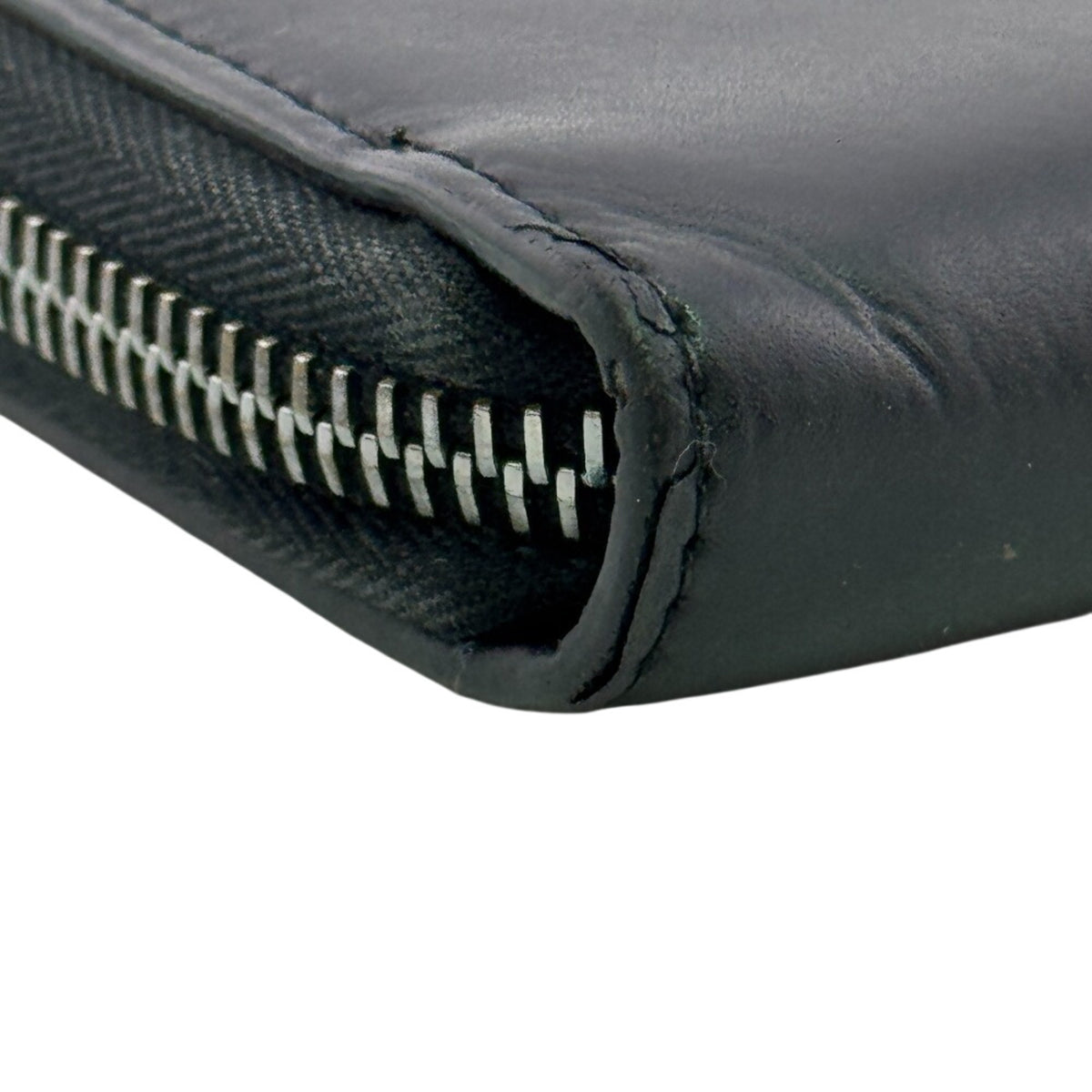 Valentino Garavani Black Leather Long Wallet (Bi-Fold) (Pre-Owned)