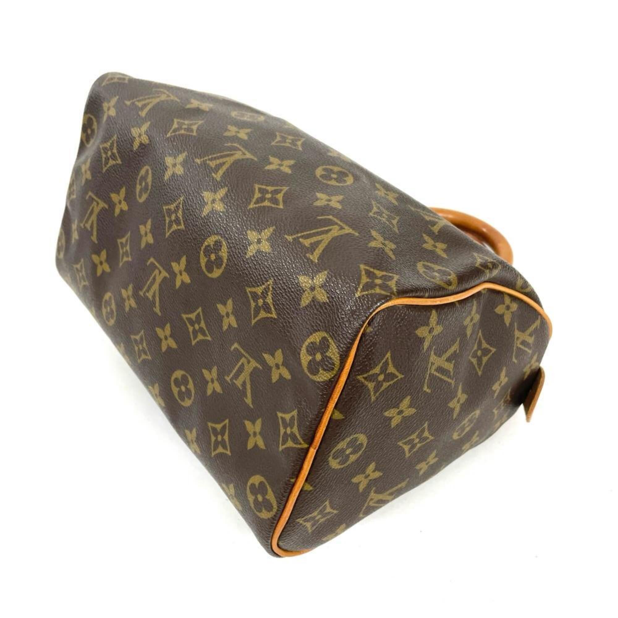 Louis Vuitton Brown Monogram Canvas Boston Bag (Pre-Owned)