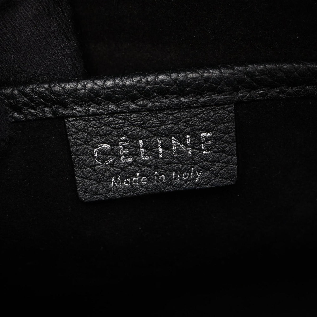 Celine Black Leather Handbag (Pre-Owned)
