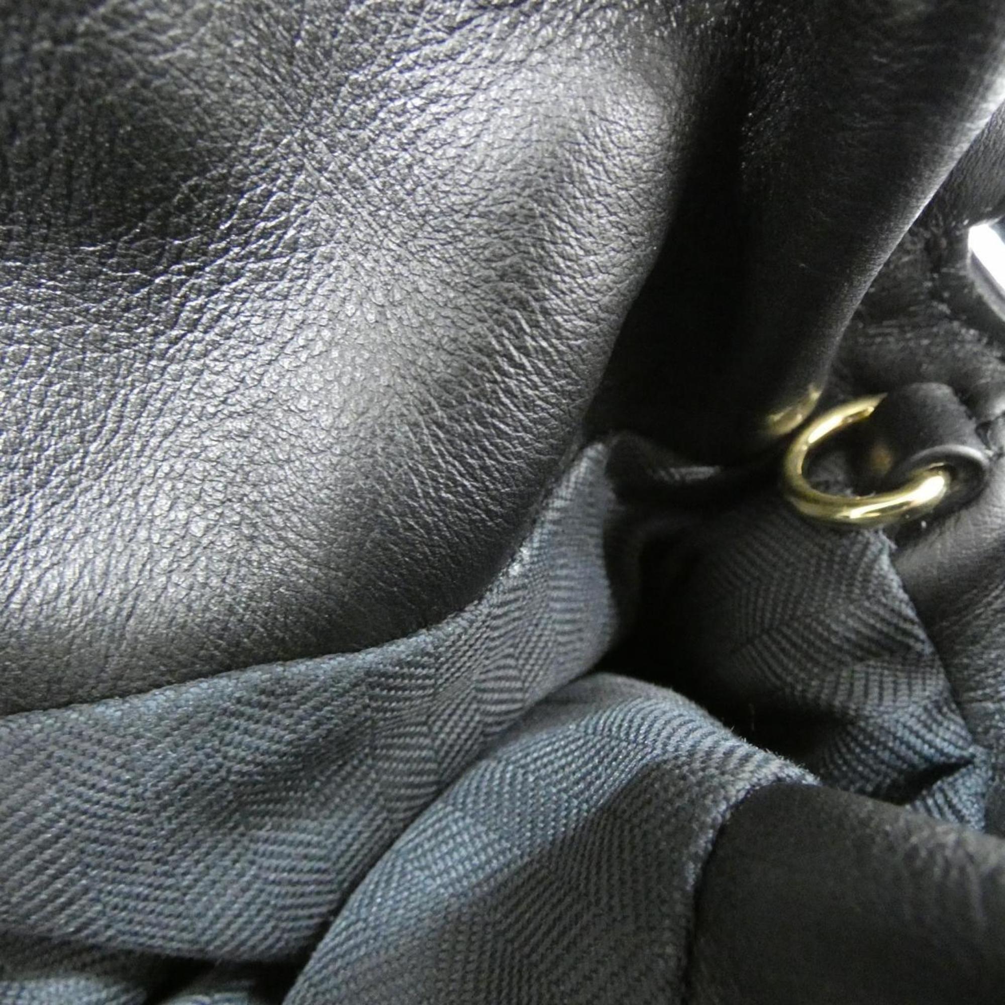 Loewe Black Leather Handbag (Pre-Owned)