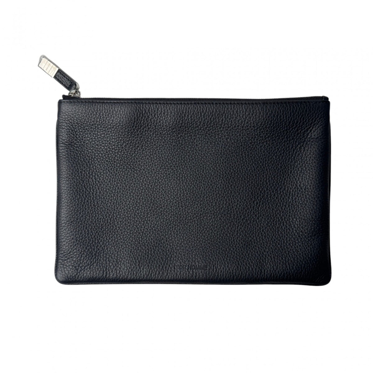 Dior Homme Black Leather Clutch Bag (Pre-Owned)