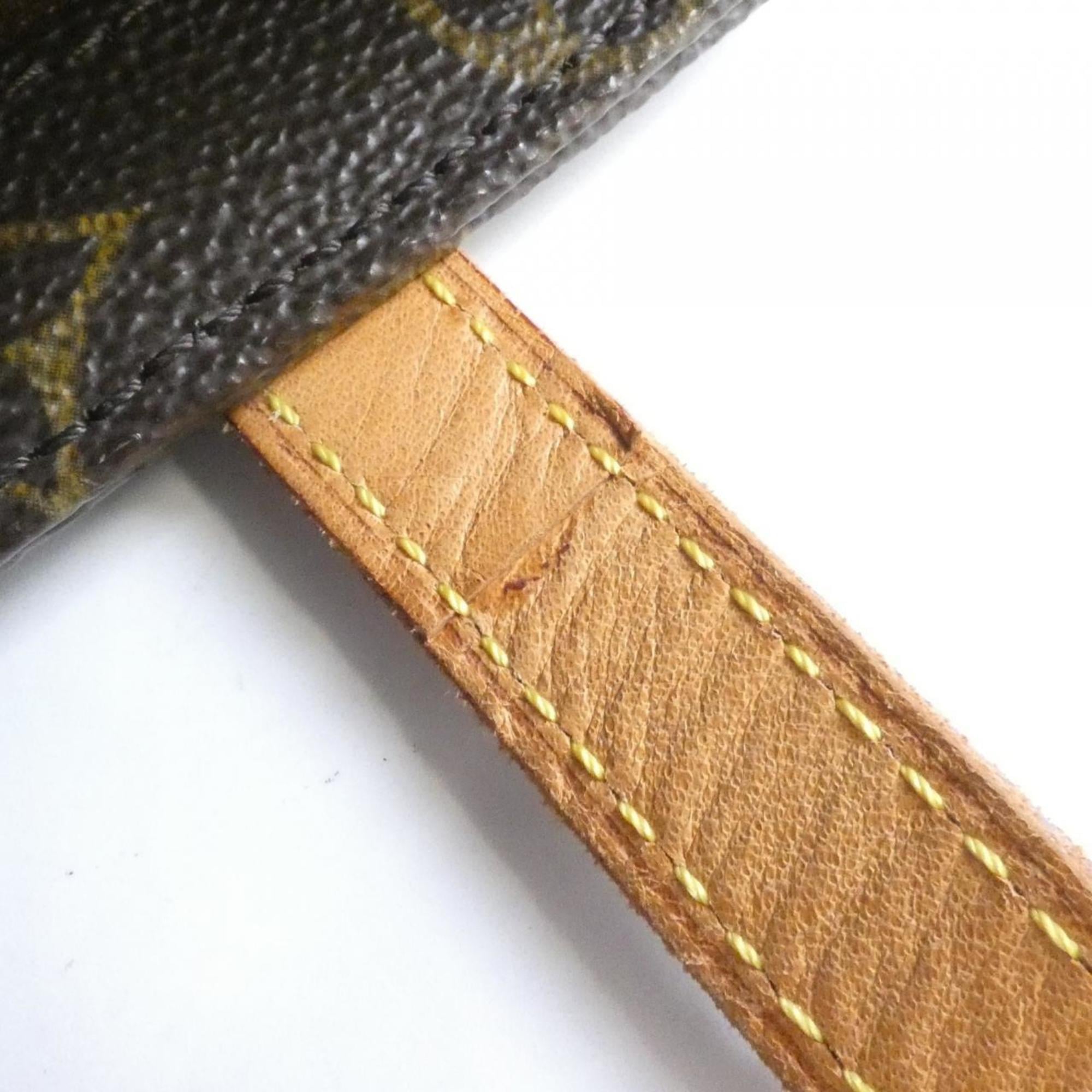 Louis Vuitton Brown Coated Canvas Handbag (Pre-Owned)