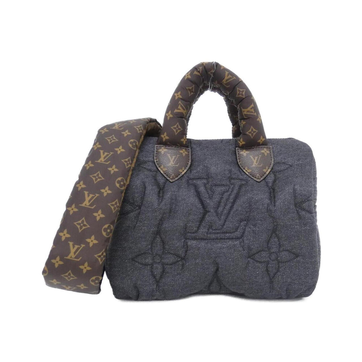Louis Vuitton Black Nylon Boston Bag (Pre-Owned)