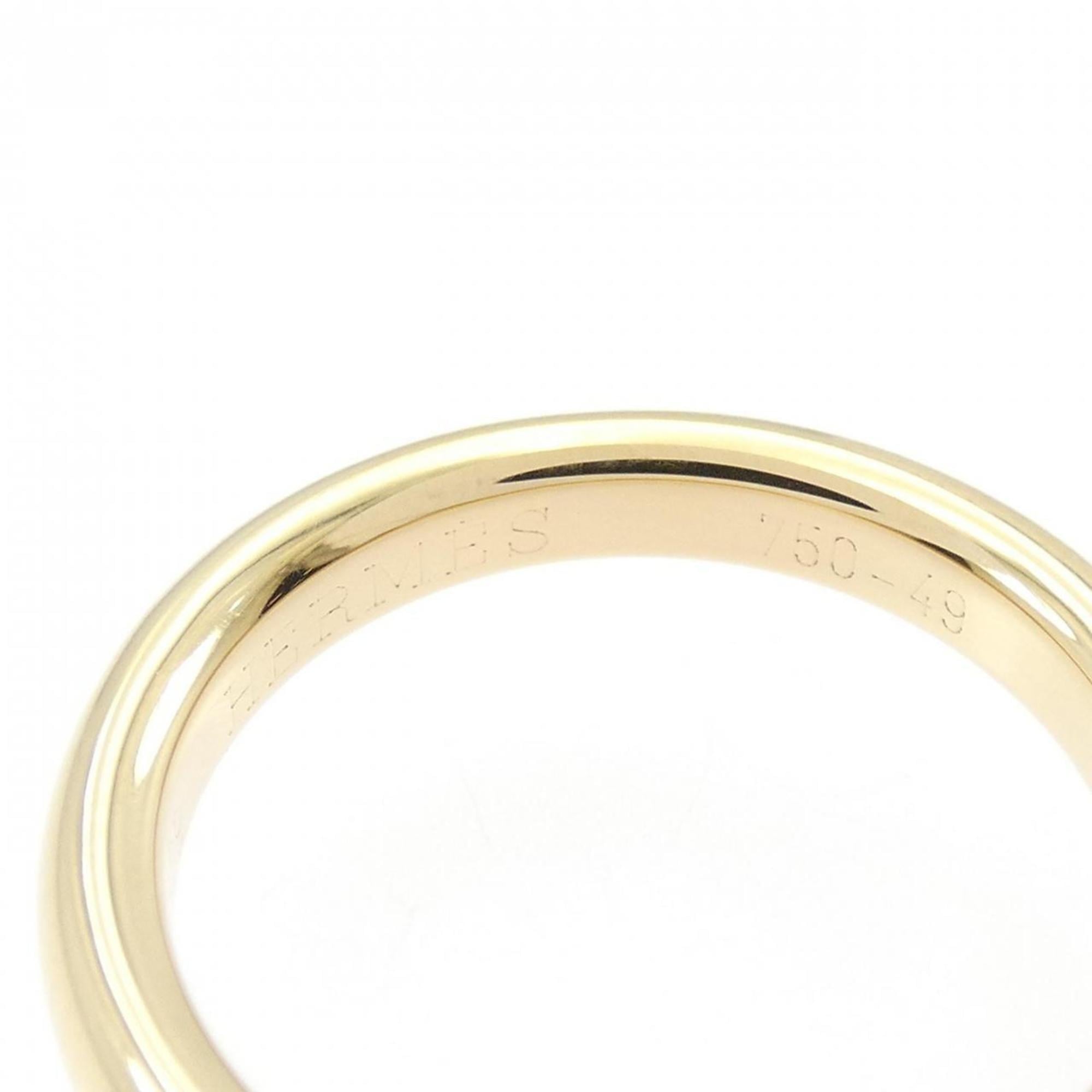 Hermes Yellow Gold (18K) Band Ring (Pre-Owned)