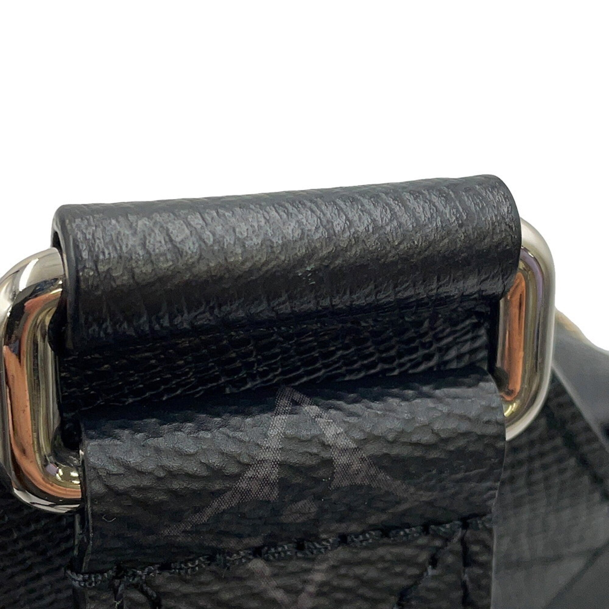 Louis Vuitton Monogram Eclipse Black Noir Taiga Leather Monogram Eclipse Handbag Sling Bag (Pre-Owned)